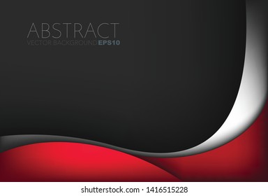 Red Vector background curve line element