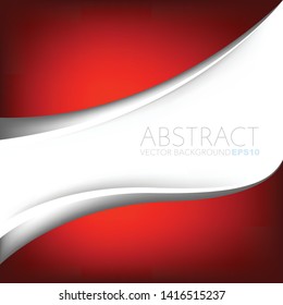 Red Vector background curve line element