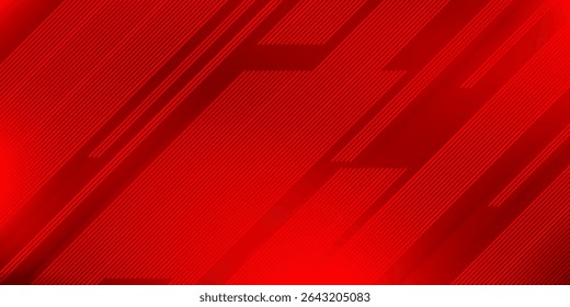 Red vector background with diagonal lines. Bright colored illustration with sharp lines. Pattern for your business website.
