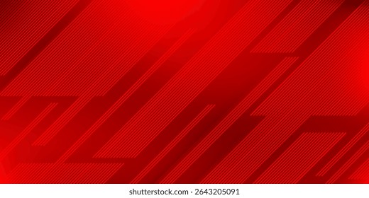 Red vector background with diagonal lines. Bright colored illustration with sharp lines. Pattern for your business website.