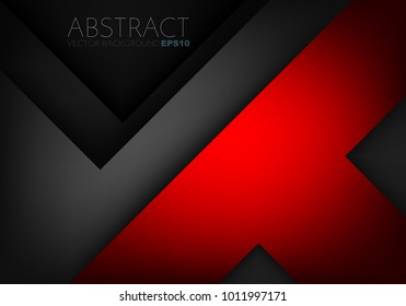 Red vector background layer geometric 