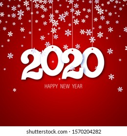 
Red vector background. New Year and Christmas texture. Design element for banner, banner, cover, pigment and greeting card.