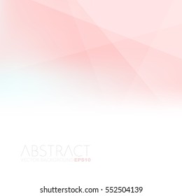 Red vector background polygonal withe label with white space for text and message artwork design