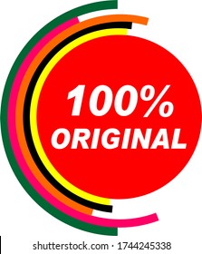 Red Vector Banner 100% original