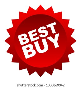 red vector banner best buy