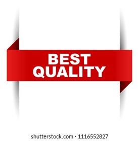 red vector banner best quality