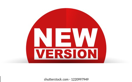 red vector banner new version
