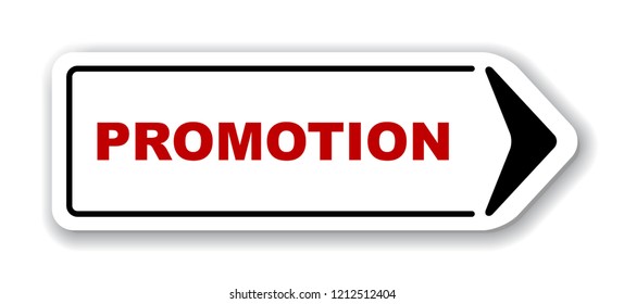 red vector banner promotion