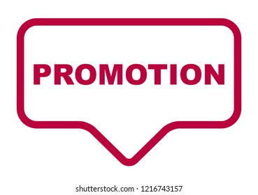red vector banner promotion