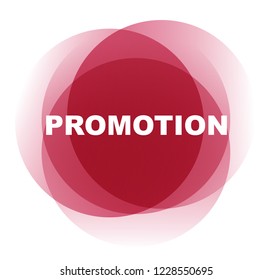 red vector banner promotion
