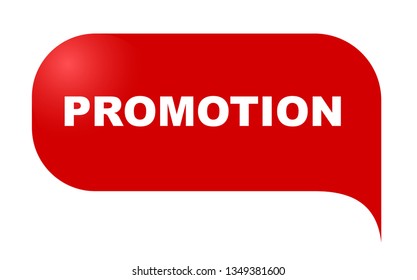 red vector banner promotion