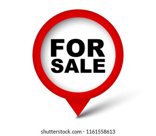 red vector banner for sale