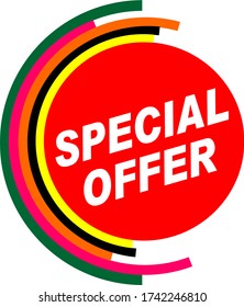 Sonderangebot für Red Vector Banner