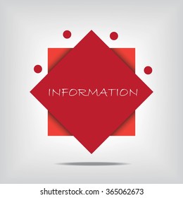  red vector banners