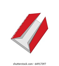 red vector booklet for web