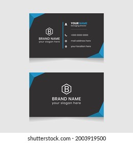 Red Vector creative business card design, Modern Creative Clean Business Card Template,
Flat Style Vector Illustration and professional business card.