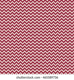 Red vector endless pattern created with thin zigzag stripes, seamless composition. Continuous interlace texture can be used as website background and as wrapping paper.