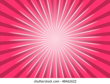Red vector flare