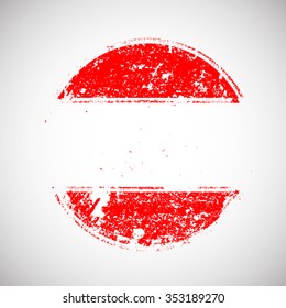 Red Vector Grunge Rubber Stamp Stock Vector (Royalty Free) 353189270 ...