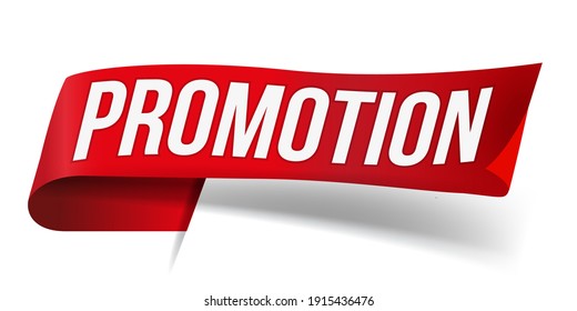 red vector illustration banner promotion on white background
