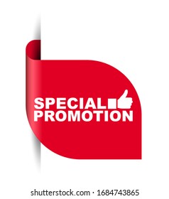 Vektorillustration-Illustrationsbanner für Sonderaktionen