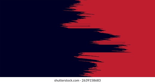 red vector layout with flat lines on backround blue. Decorative shining illustration with lines on abstract template.	