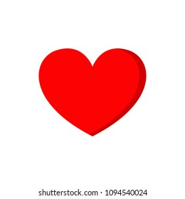 Red Vector Love Heart
