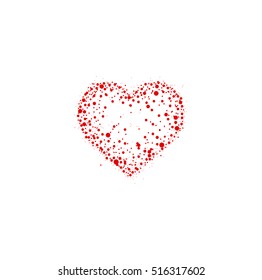 Red Vector Love Heart