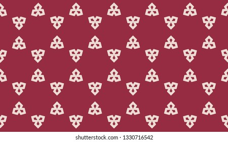 Red. Vector luxury abstract background. Vector seamless pattern