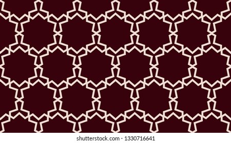 Red. Vector luxury abstract background. Vector seamless pattern