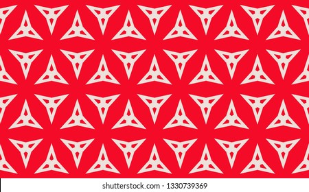 Red. Vector luxury abstract background. Vector seamless pattern