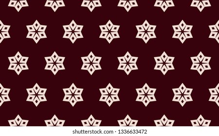 Red. Vector luxury abstract background. Vector seamless pattern