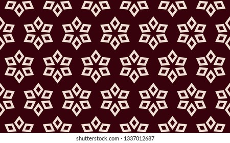 Red. Vector luxury abstract background. Vector seamless pattern