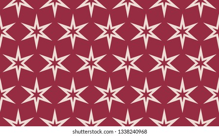 Red. Vector luxury abstract background. Vector seamless pattern