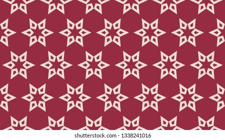 Red. Vector luxury abstract background. Vector seamless pattern