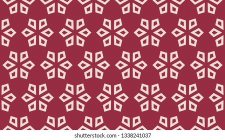 Red. Vector luxury abstract background. Vector seamless pattern