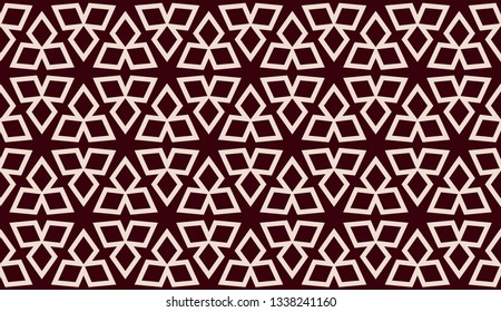 Red. Vector luxury abstract background. Vector seamless pattern