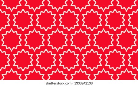 Red. Vector luxury abstract background. Vector seamless pattern