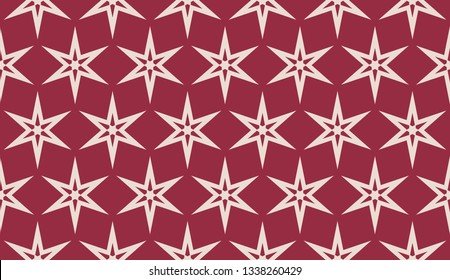 Red. Vector luxury abstract background. Vector seamless pattern