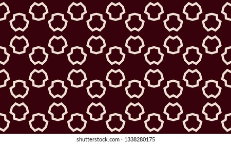 Red. Vector luxury abstract background. Vector seamless pattern