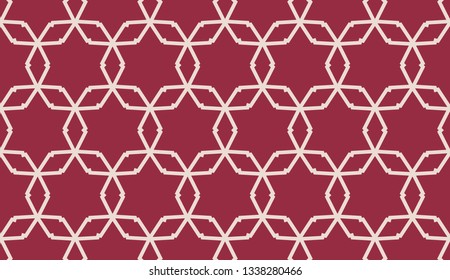 Red. Vector luxury abstract background. Vector seamless pattern