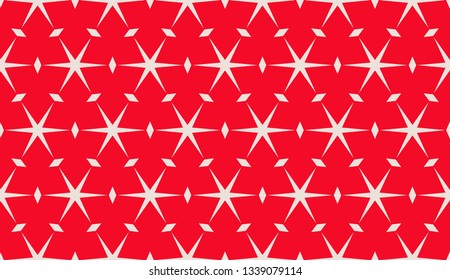 Red. Vector luxury abstract background. Vector seamless pattern