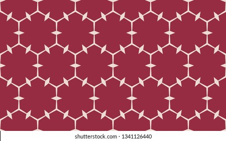 Red. Vector luxury abstract background. Vector seamless pattern