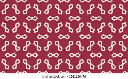 Red. Vector luxury abstract background. Vector seamless pattern