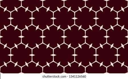 Red. Vector luxury abstract background. Vector seamless pattern