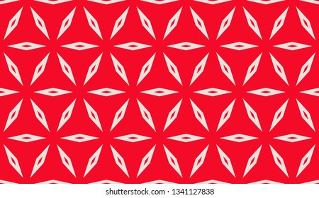 Red. Vector luxury abstract background. Vector seamless pattern