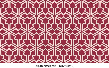 Red. Vector luxury abstract background. Vector seamless pattern