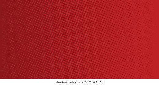  Red vector  Modern geometrical abstract illustration with dots. 