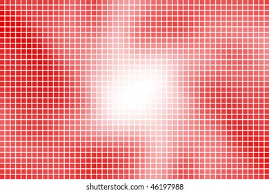 Red vector mosaic