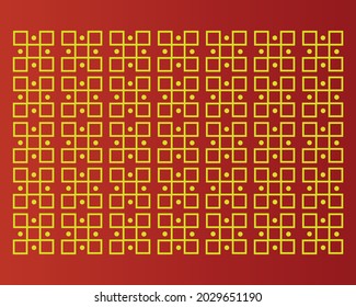 red vector with pattern box, red background illustration with gradient, the background can be used a template, certificate, book, web, and more
